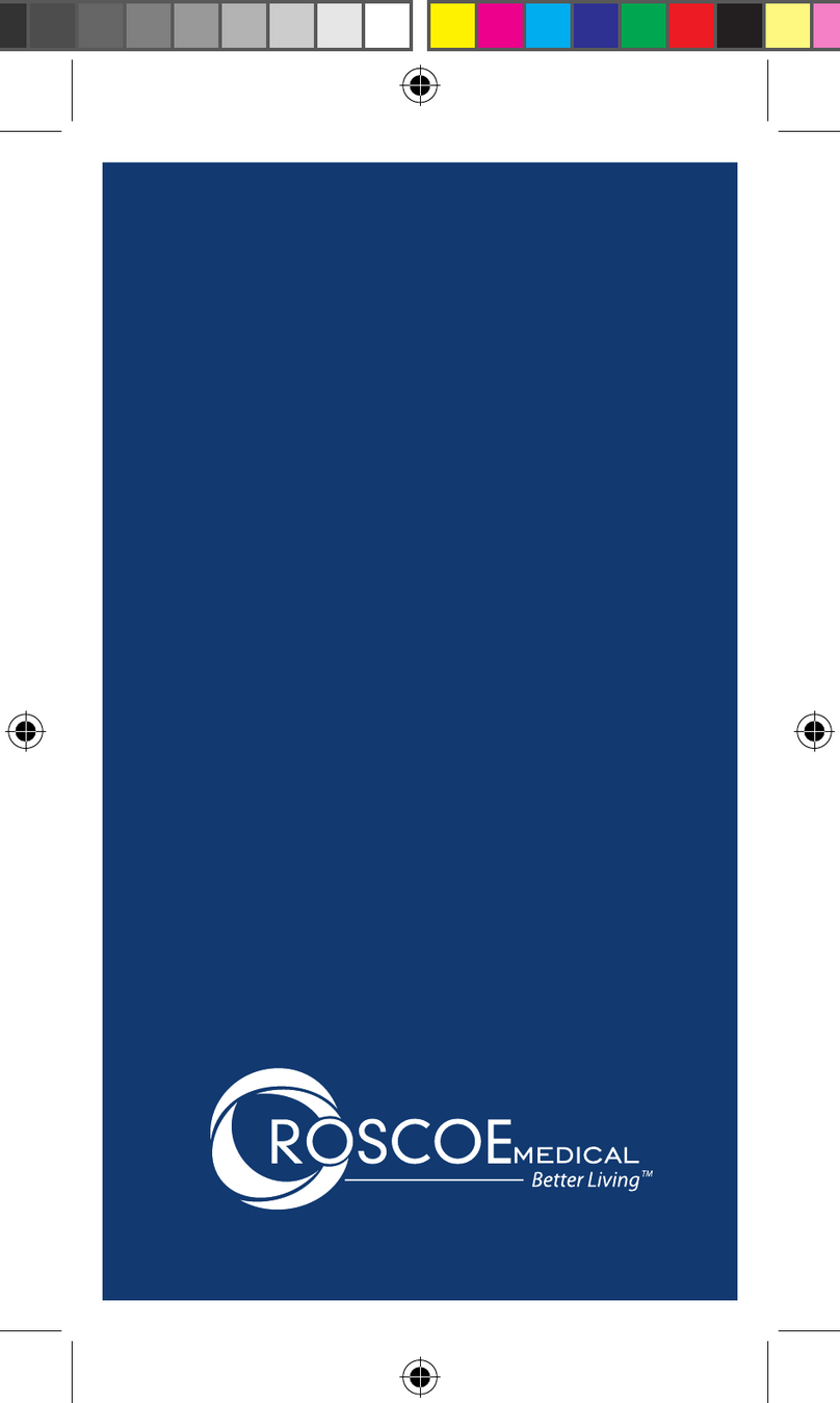 Roscoe Medical CGA-540 quick start guide