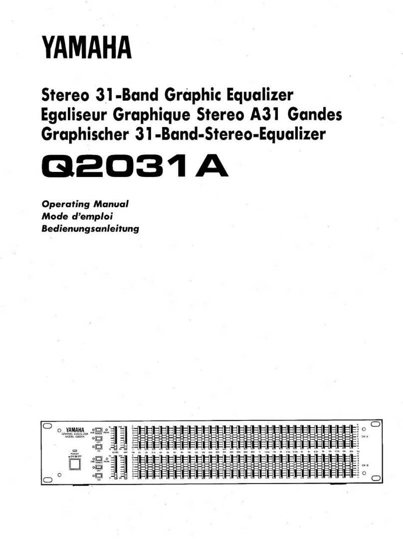 Yamaha Q2031A operating manual
