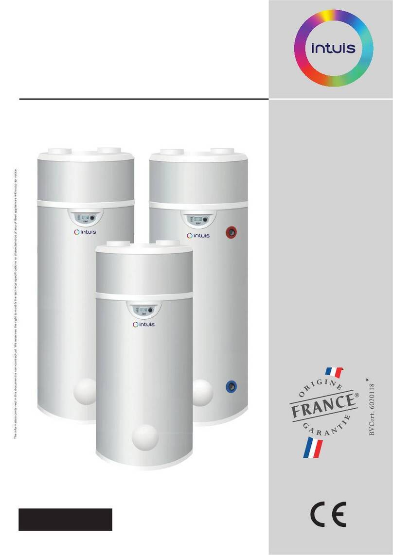 Intuis Edel 200 AIR D/2 installation manual