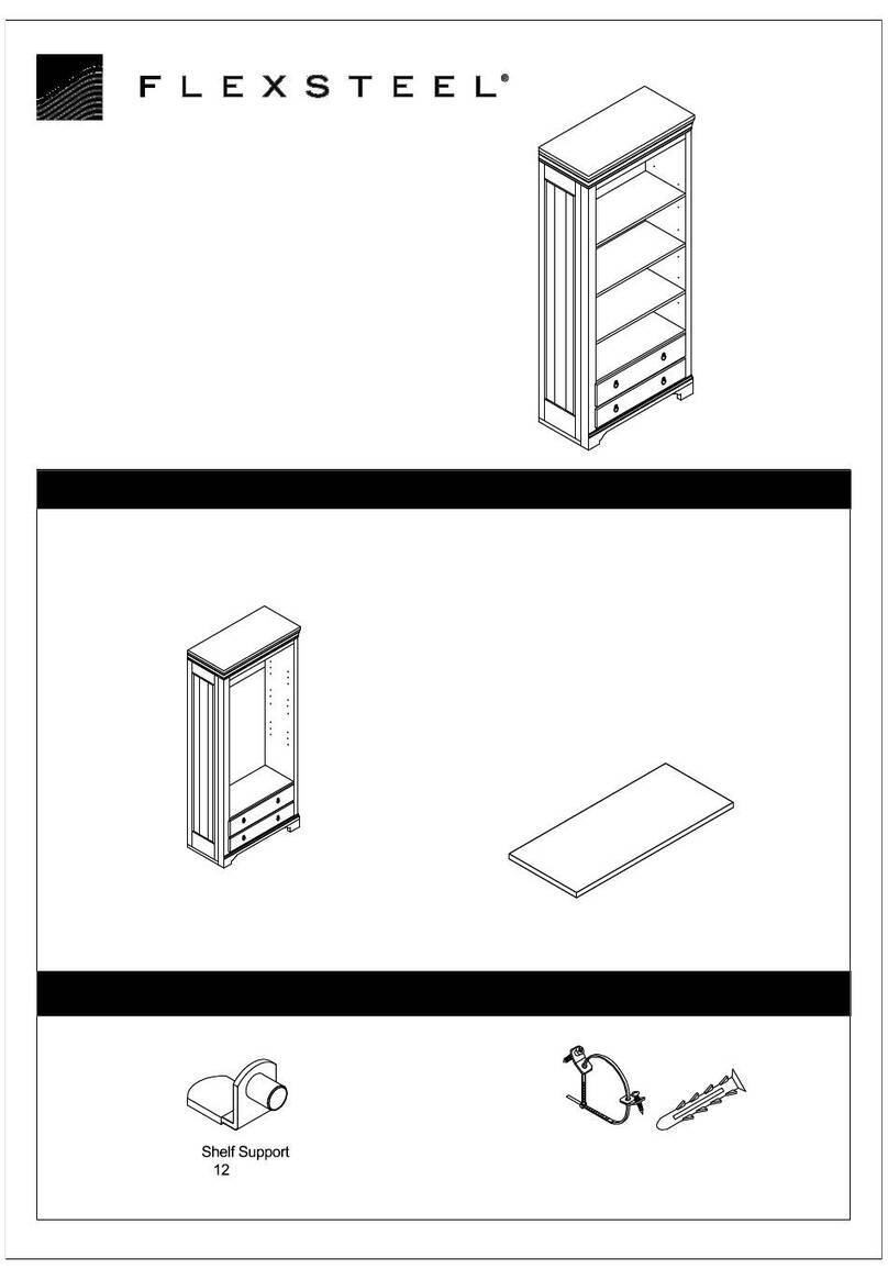 FLEXSTEEL W1347-701 Assembly instructions