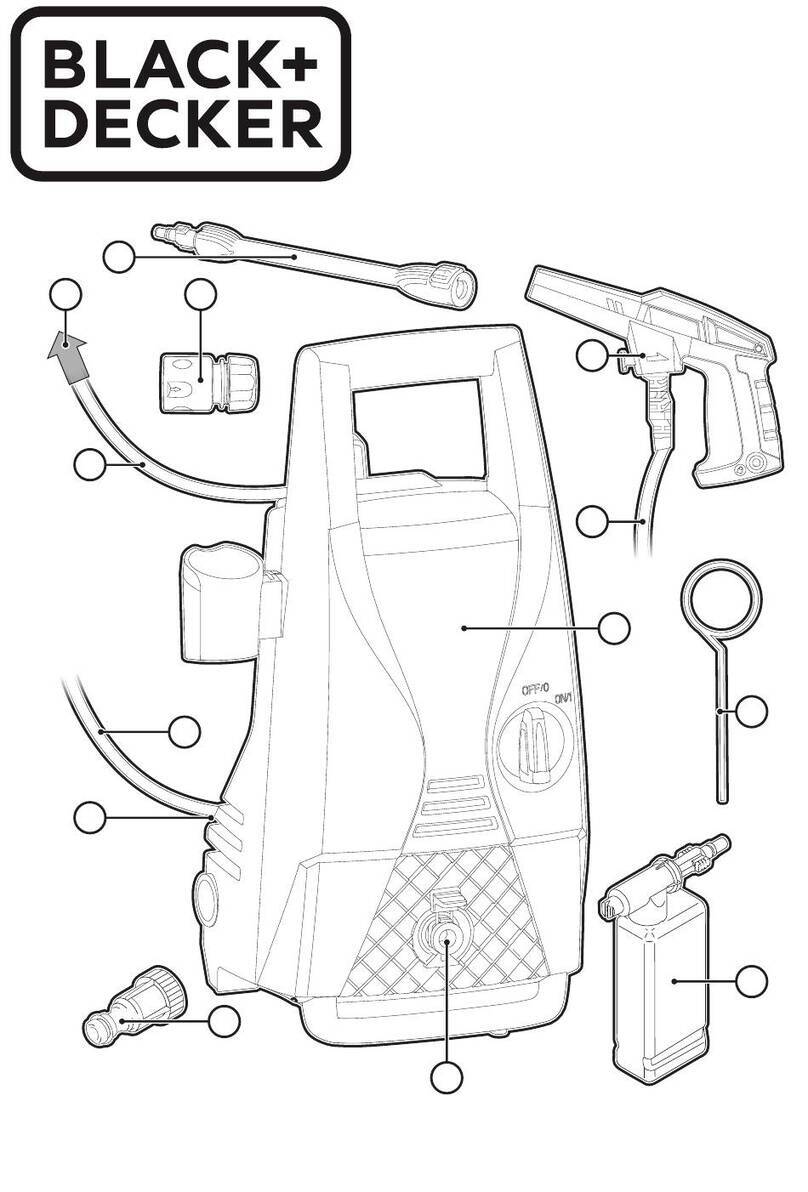 Black & Decker PW1450TD Operation instructions