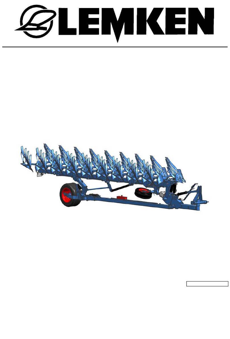 LEMKEN Diamant 12 V operating instructions