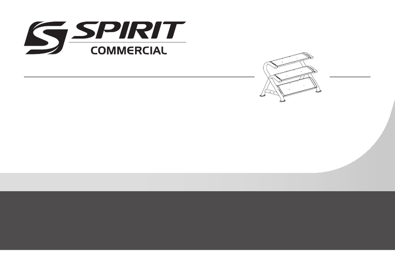 Spirit Commercial ST800DR3 owner's manual