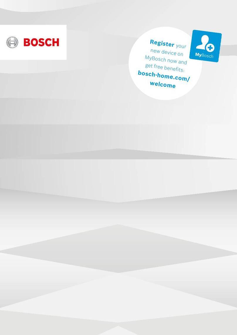 Bosch PVS8 F Series Specification sheet