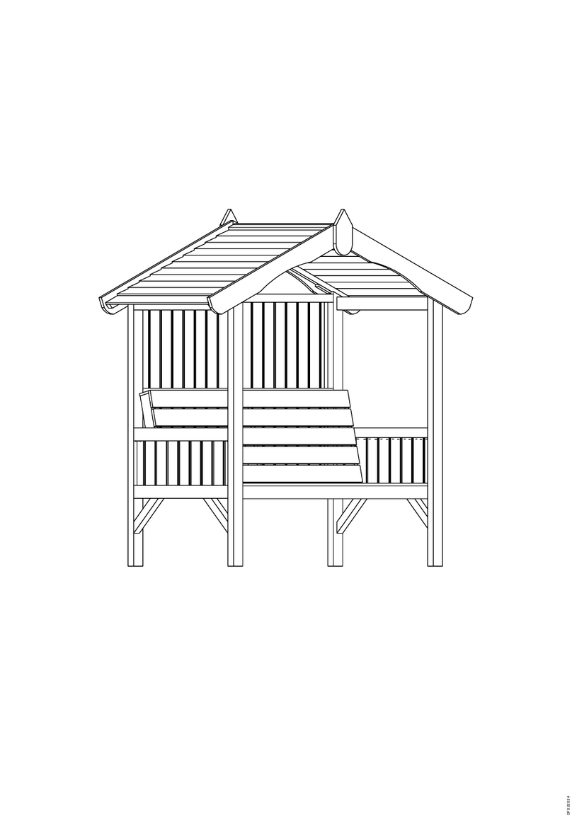 Mercia Garden Products CARLTON ARBOUR ESDXL21PT050 User manual