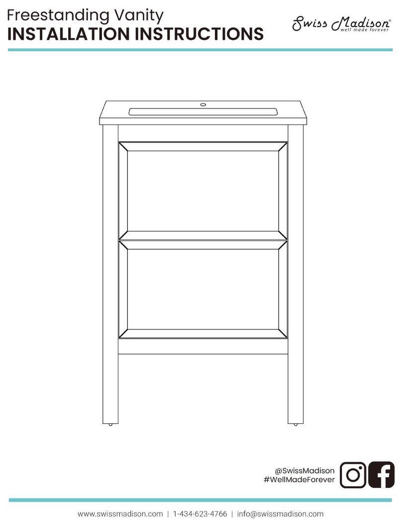 Swiss Madison Nadar SM-BV371WN User manual