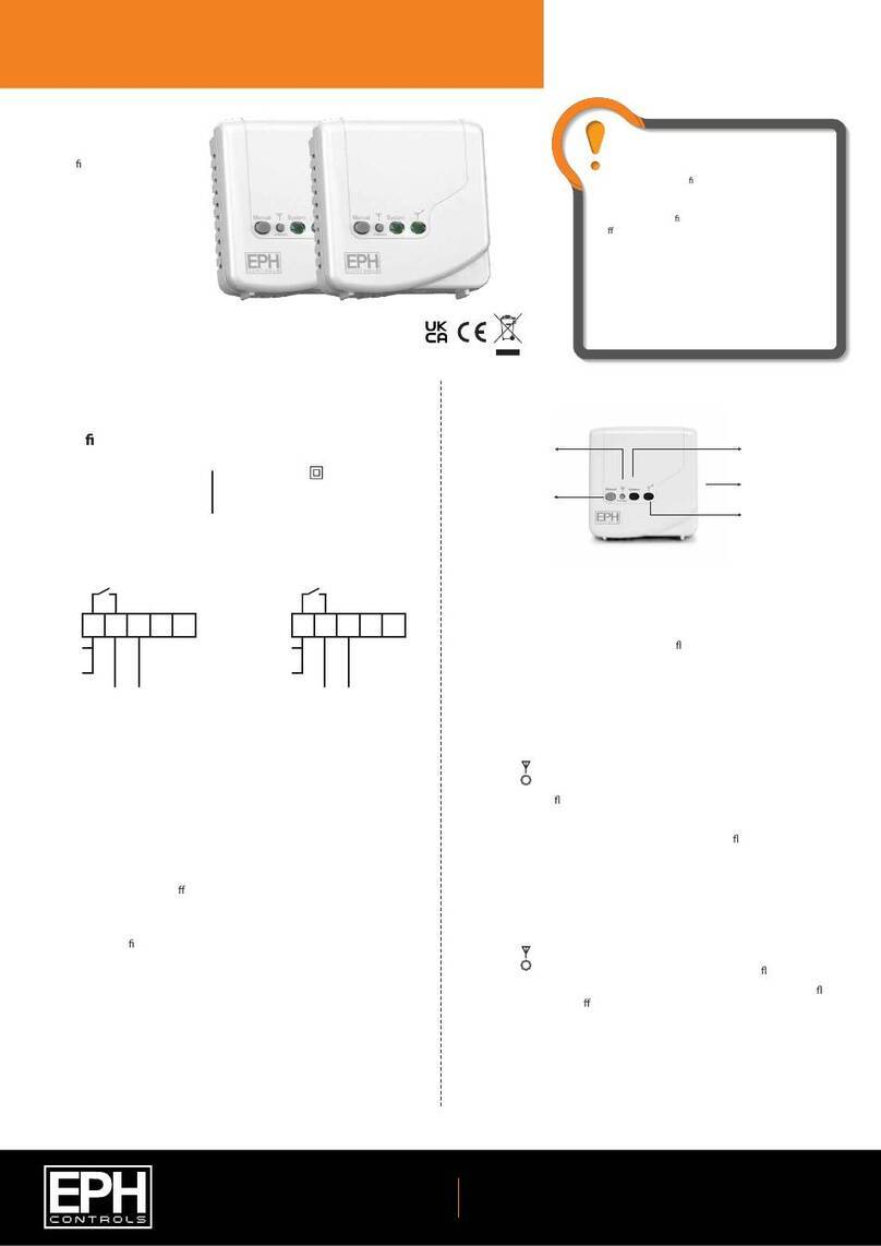 EPH TR1 TR2 RF operating instructions