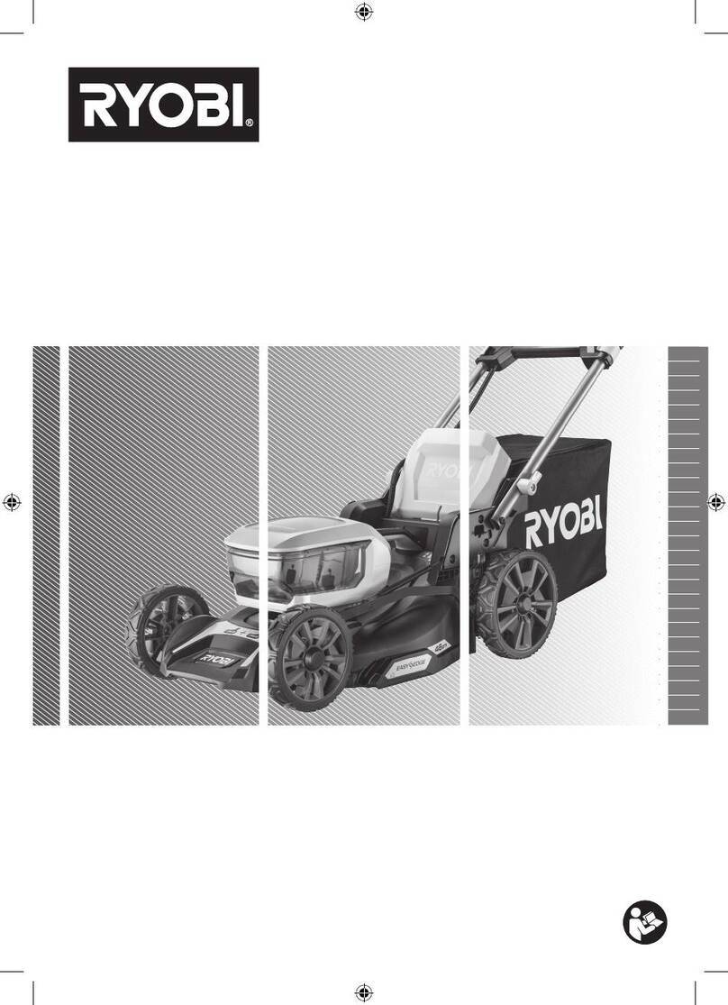 Ryobi RY18LMX46A User manual