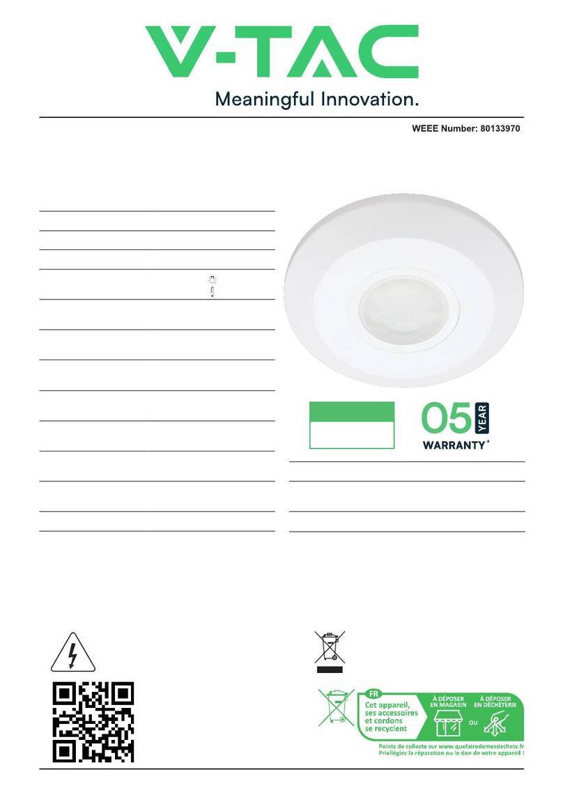 V-TAC VT-81011 User manual