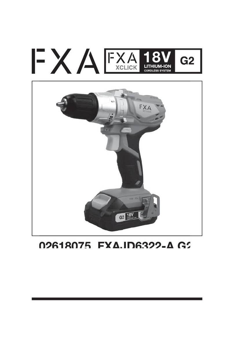 FXA FXAJD6322-A G2 User manual