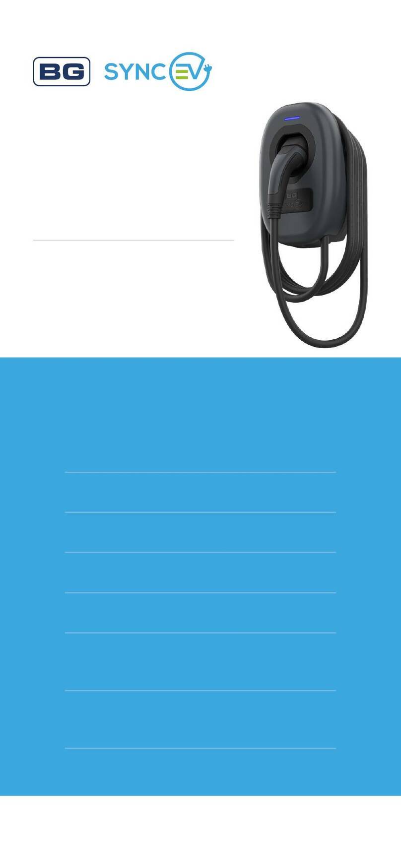 SyncEV BG Wall Charger 2 installation guide