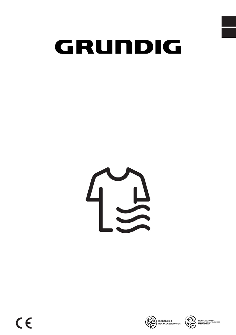 Grundig GT76924WBPB User manual