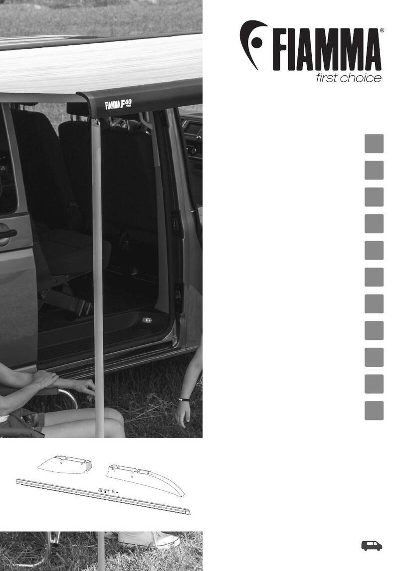 Fiamma 98655Z077 installation instructions