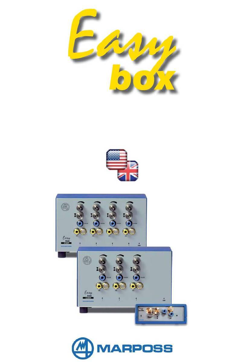 marposs Easy box U1Air user manual marposs Easy box U1Air user manual
