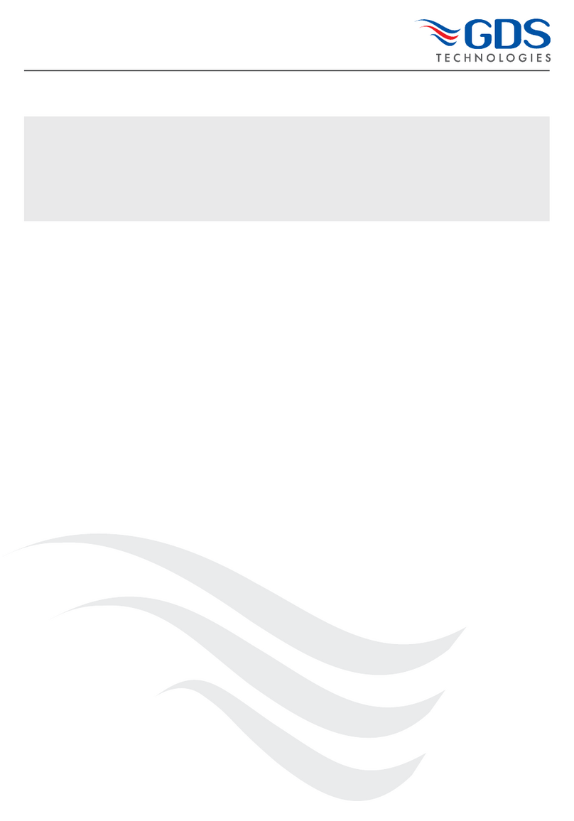 GDS 102 User manual