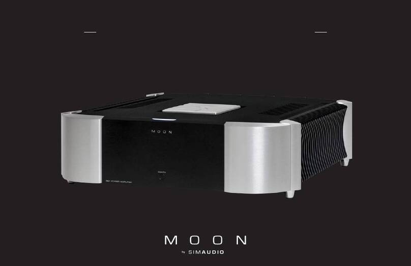 Simaudio MOON 761 quick start guide
