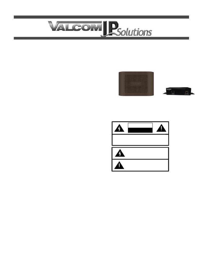 Valcom VIP-9831AL User manual