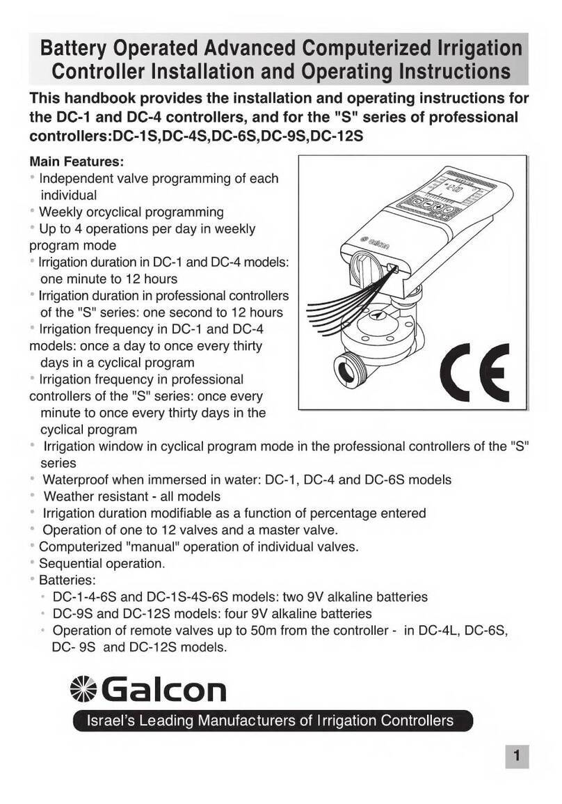 Galcon S Series User manual Galcon S Series User manual