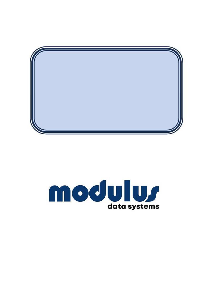 Modulus COMP-U-DIFF 10-329 operating manual