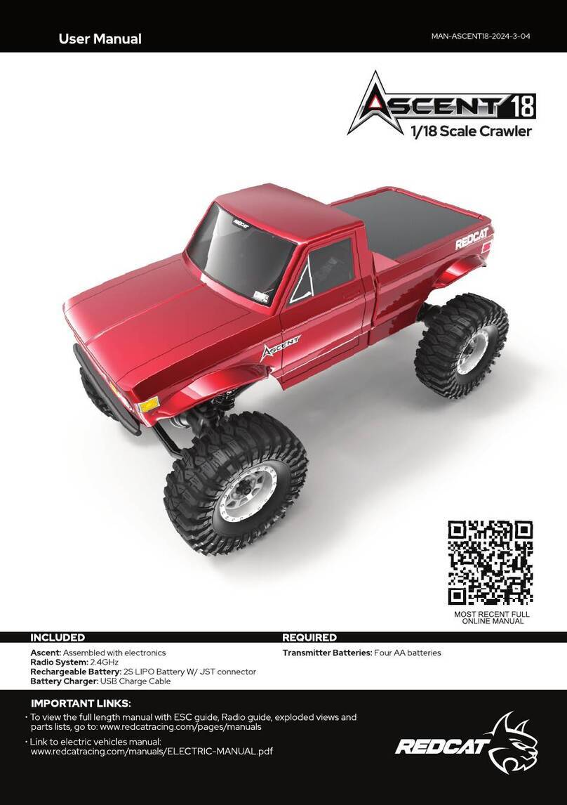 RED CAT ASCENT 18 user manual