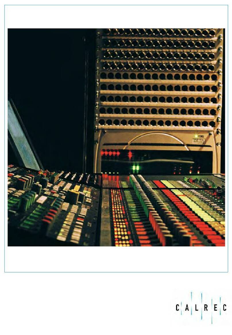 Calrec OMEGA instruction manual