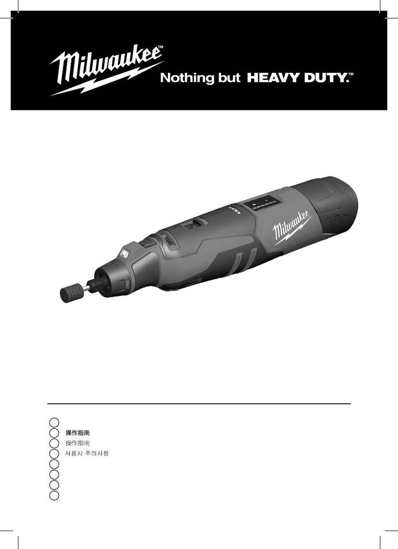 Milwaukee HEAVY DUTY M12 BLROT User manual