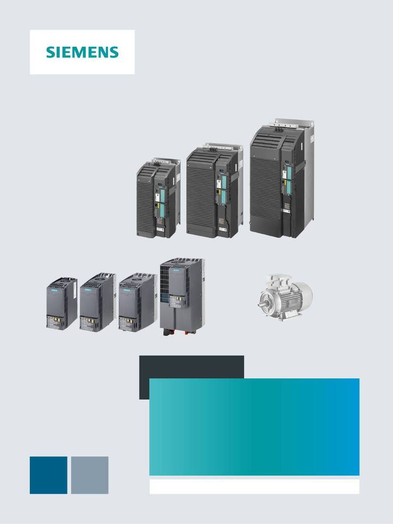 Siemens SINAMICS G120C operating instructions