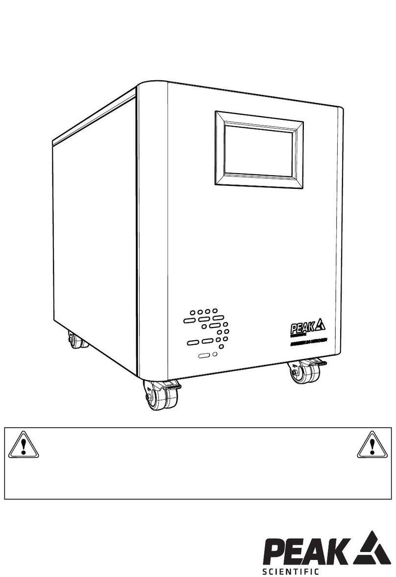 Peak Scientific Horizen 24 installation guide