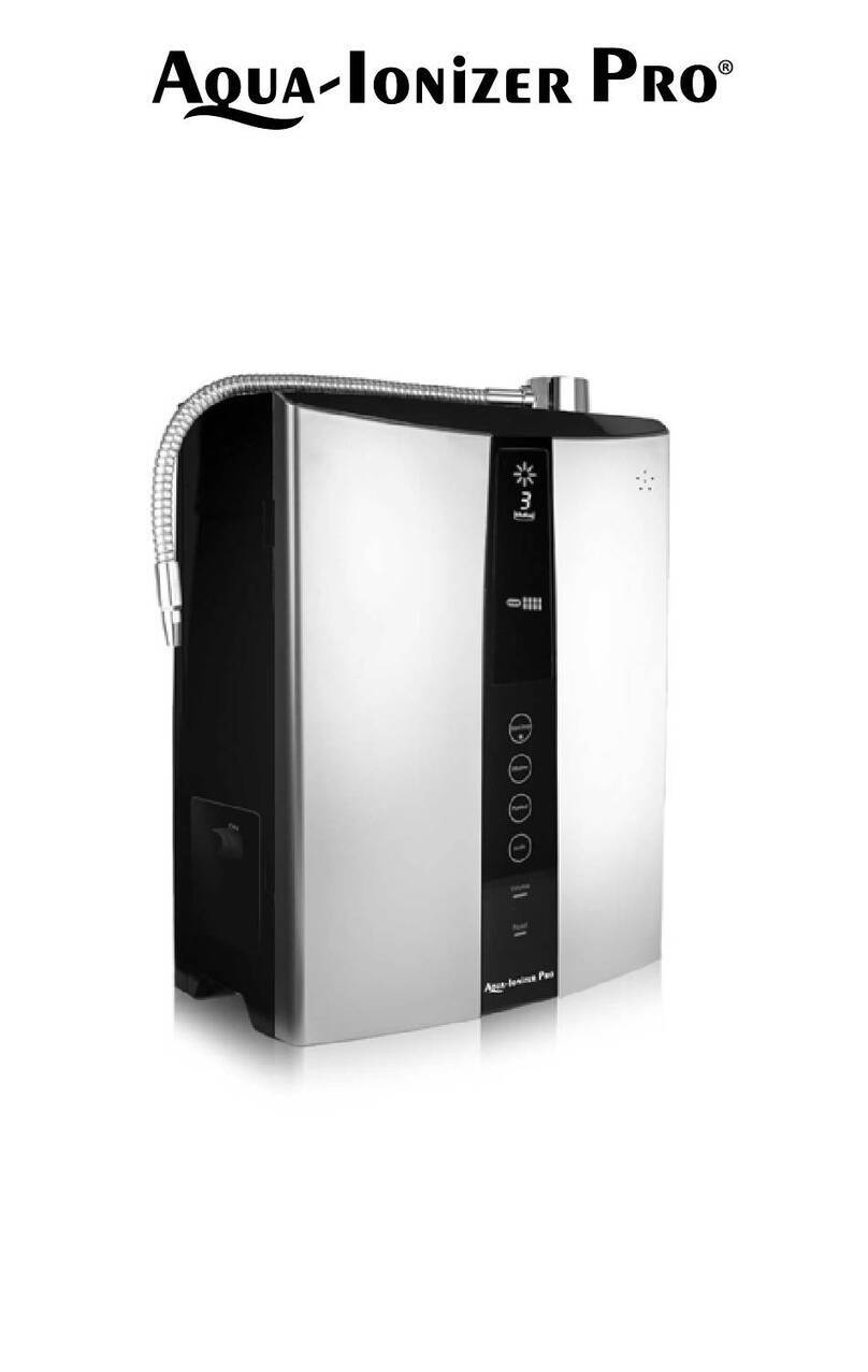 Real Spirit AQUA-IONIZER PRO ionHealth Pro owner's manual