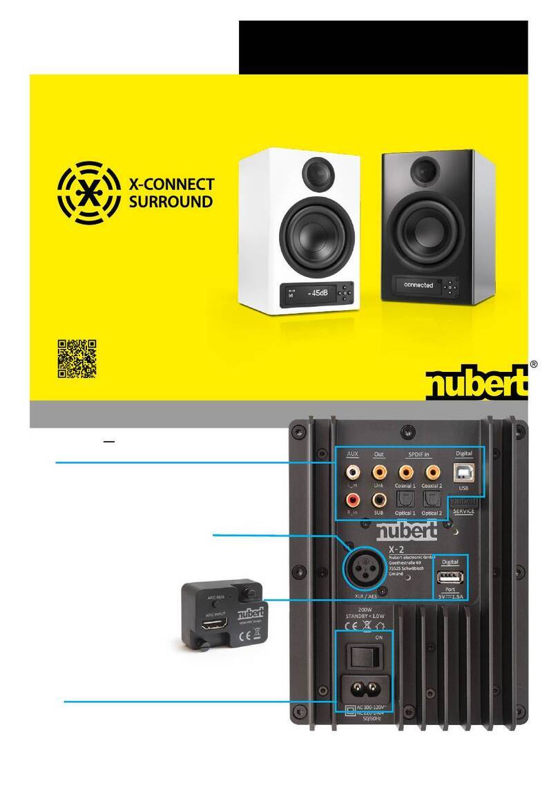 Nubert nuPro XS-4000 RC User manual
