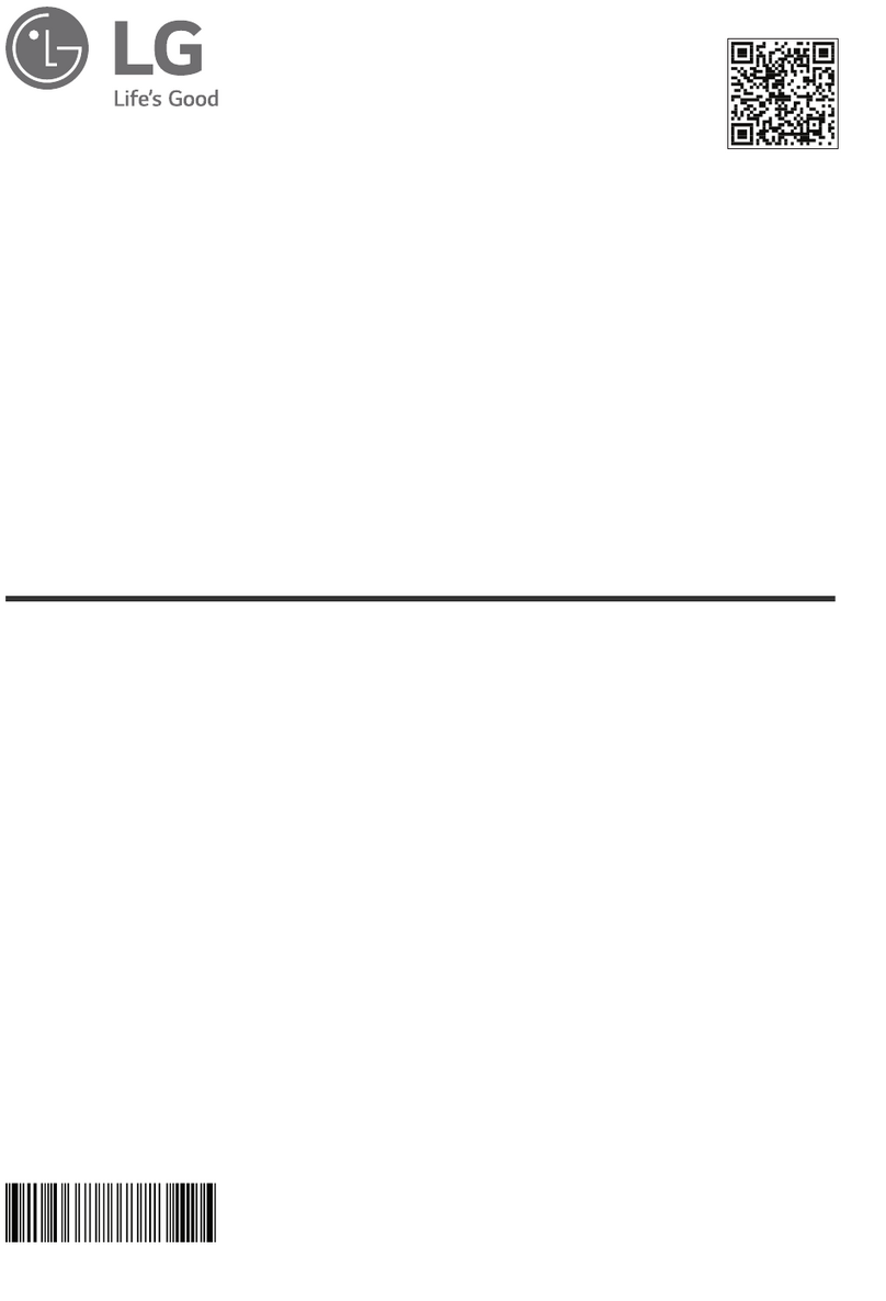 LG WT8405C Series User manual