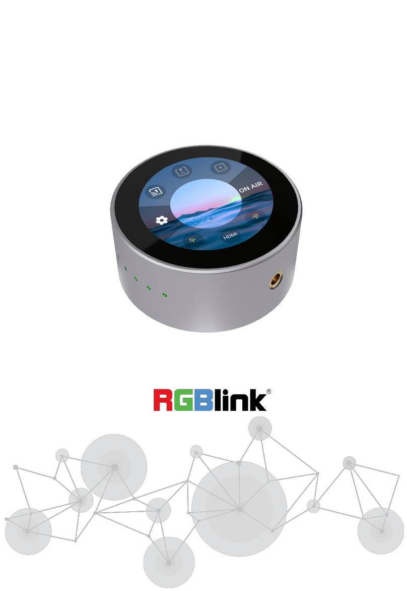 RGBlink TAO 1Mini-N User manual