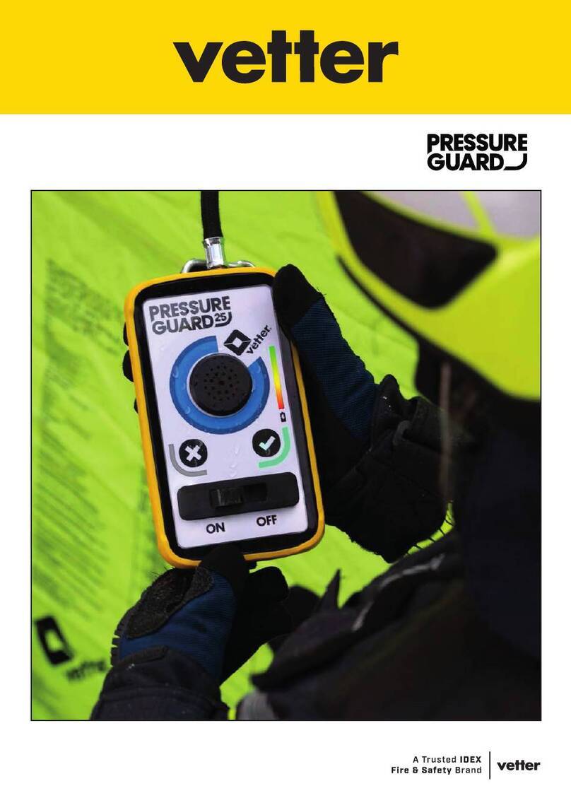 Vetter PRESSURE GUARD 16 User manual