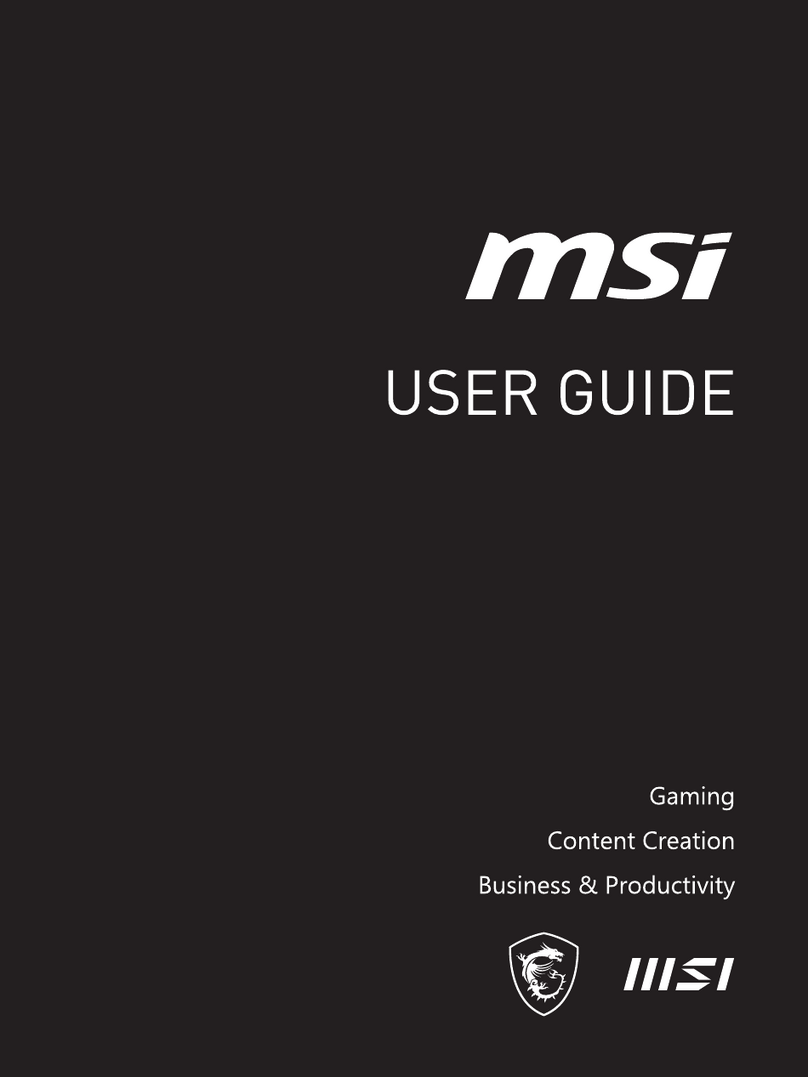 MSI Claw User manual