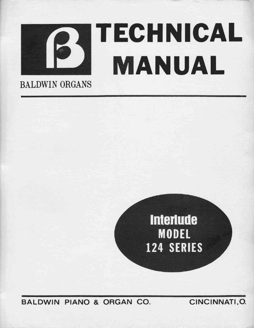 Baldwin Interlude 124 Series Technical manual