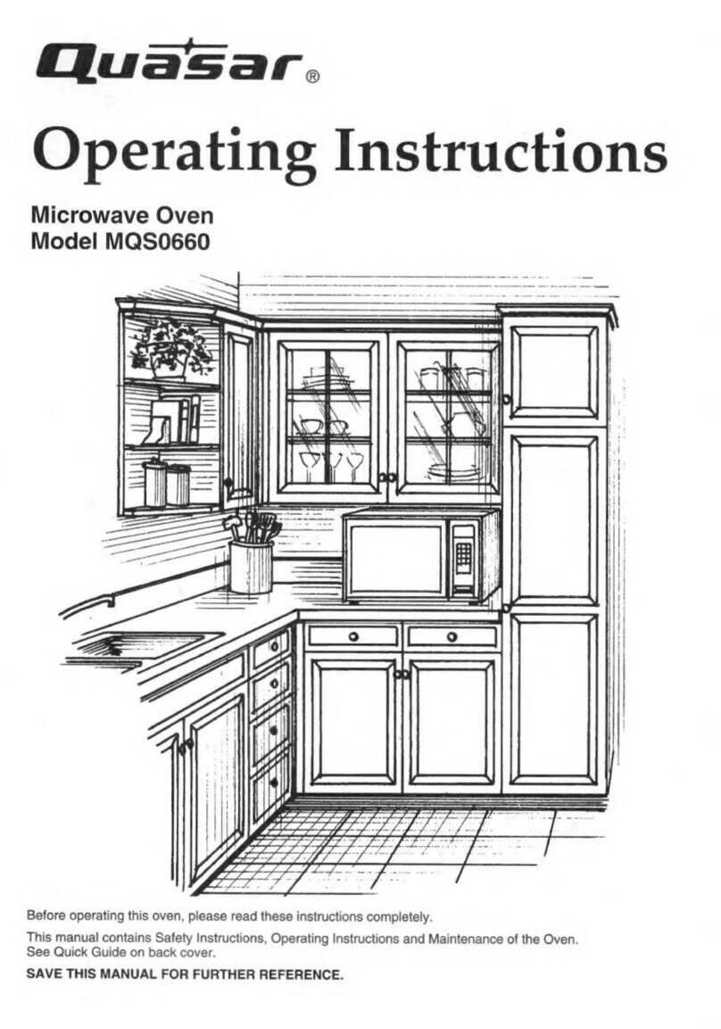 Quasar MQS0660 - MICROWAVE User manual