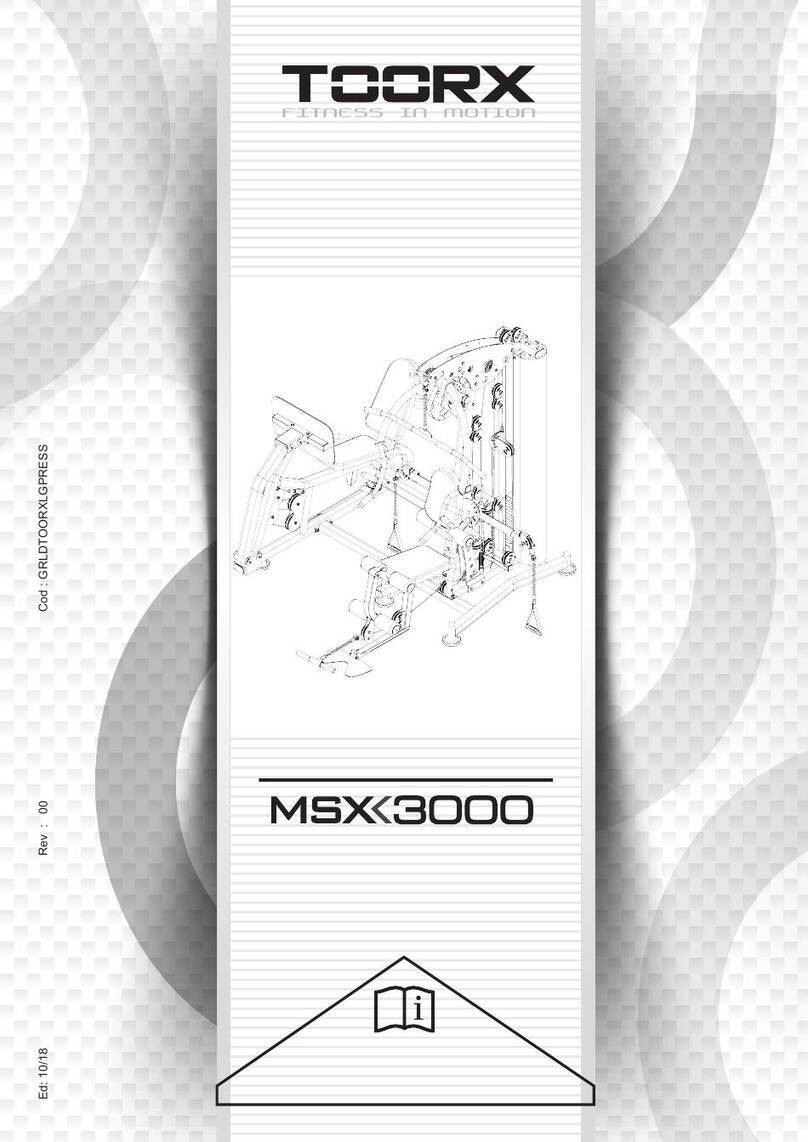 TOORX MSX3000 User manual