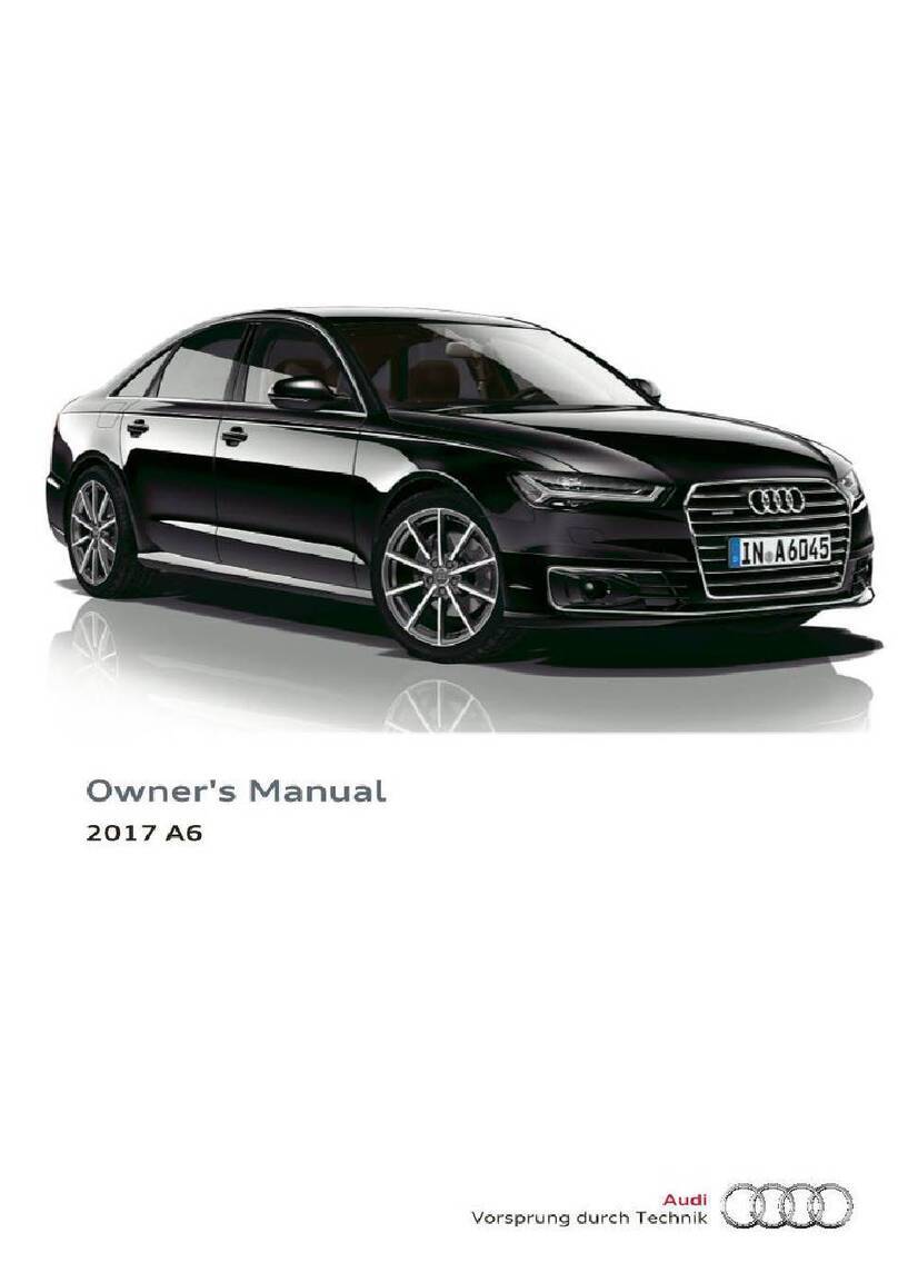 Audi A6 2017 User manual Audi A6 2017 User manual