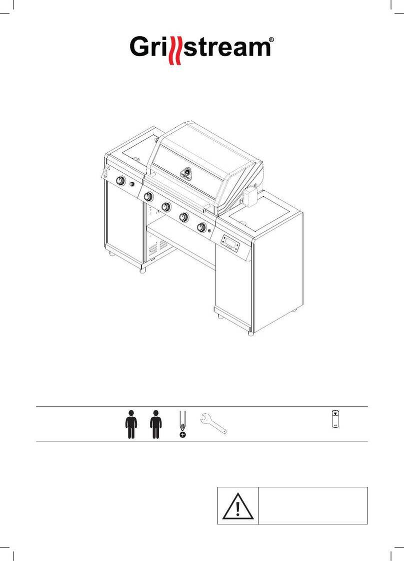Grillstream Island GGI46SS User manual