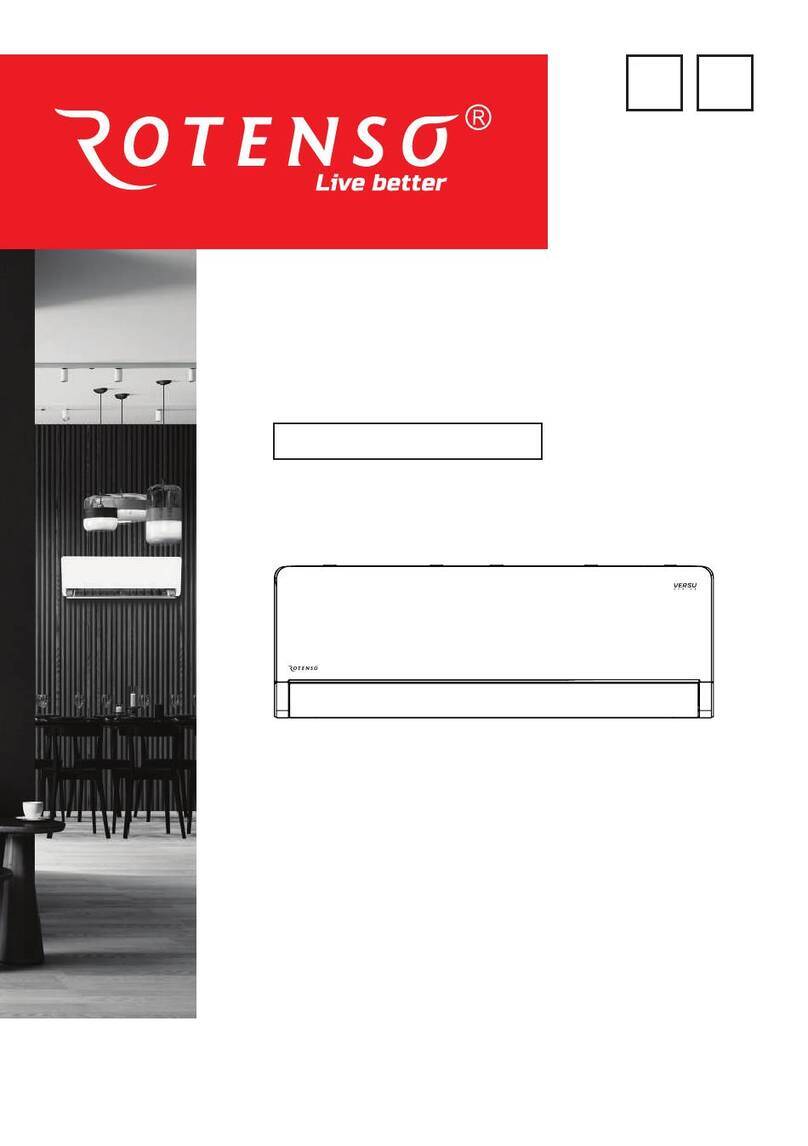 Rotenso VERSU Series User manual