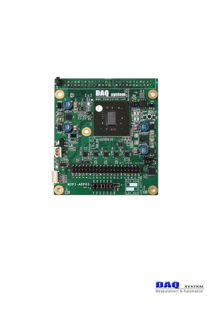 DAQ system MIPI-ADP03 owner's manual