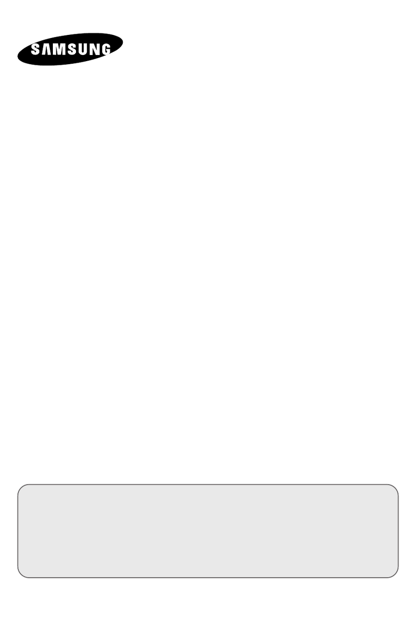Samsung CS25V10 Owner's instructions
