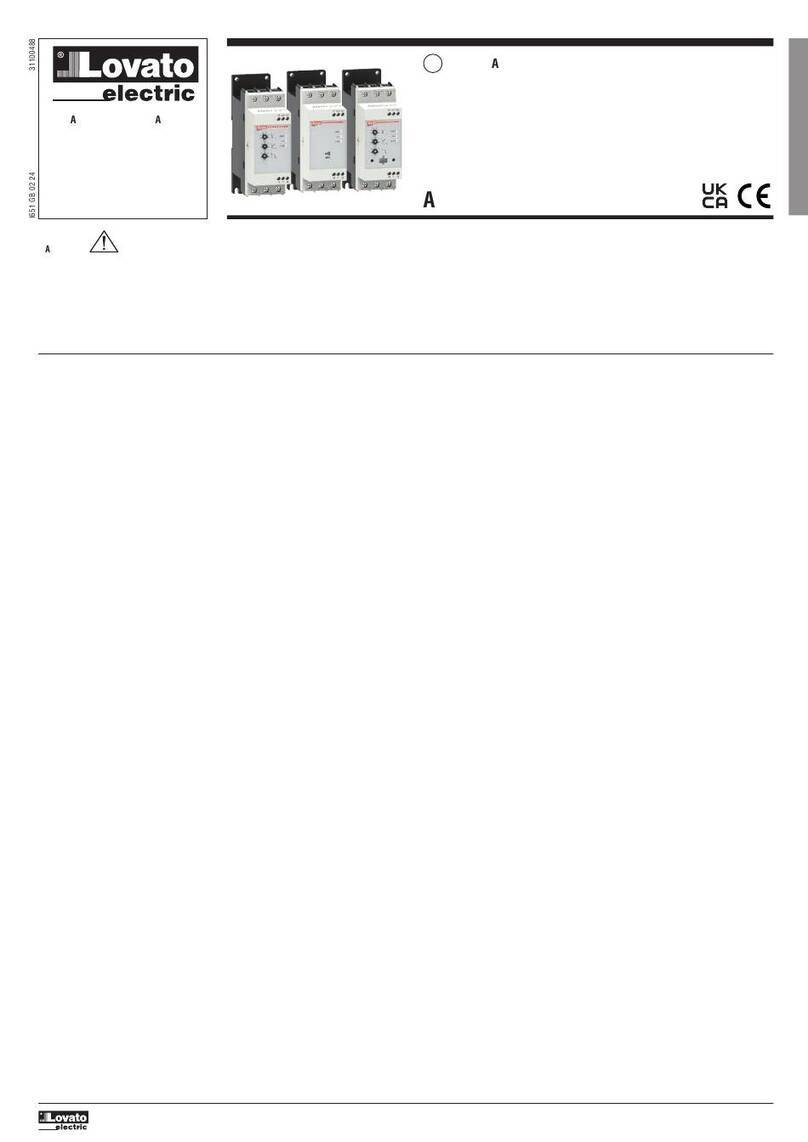 LOVATO ELECTRIC ADXNP045 instruction manual