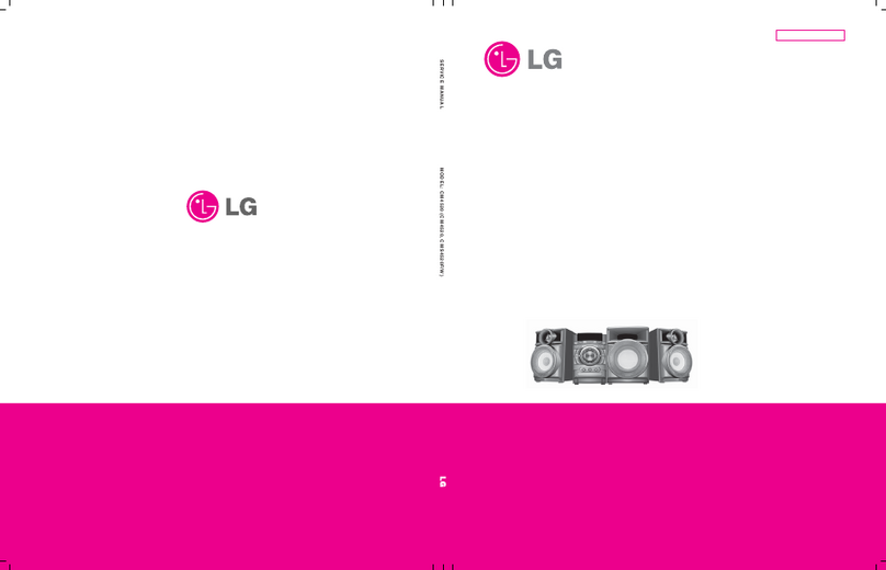 LG CM4520 User manual