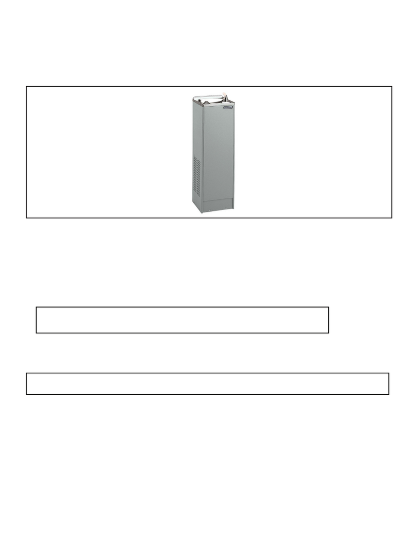 Elkay FD70010LF2YJO Installation, care & use manual Elkay FD70010LF2YJO Installation, care & use manual
