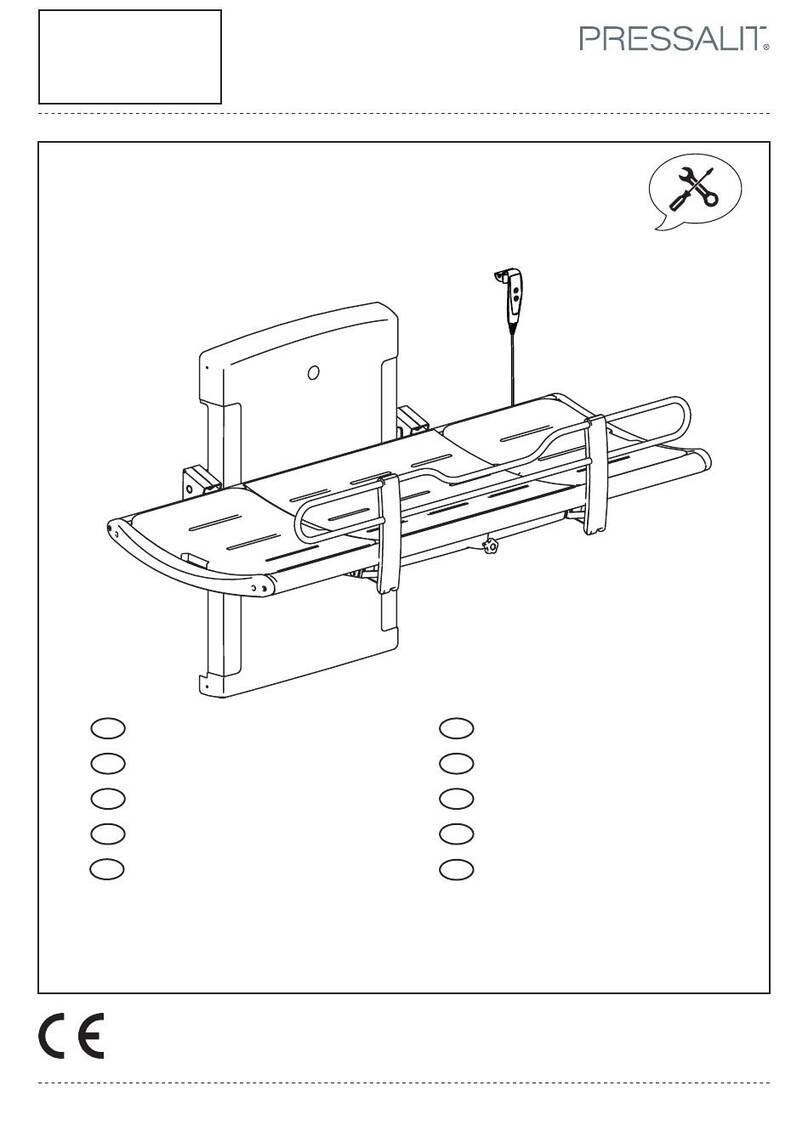 Pressalit R8572318 Mounting instruction