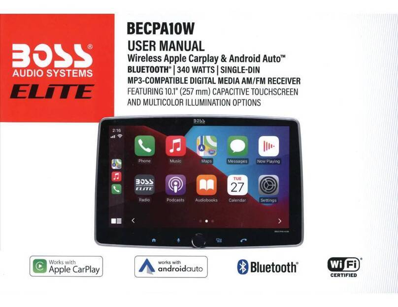 Boss Audio Systems ELITE BECPA10W User manual