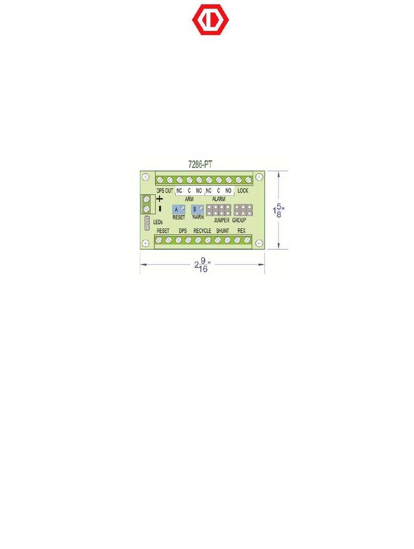 DORTRONICS SYSTEMS 7286 Series user manual DORTRONICS SYSTEMS 7286 Series user manual