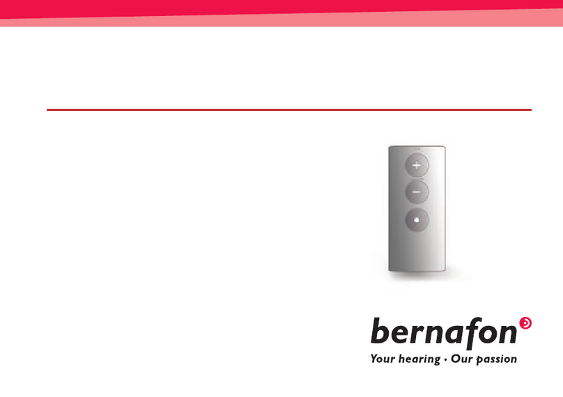 Bernafon RC-A Instructions for use