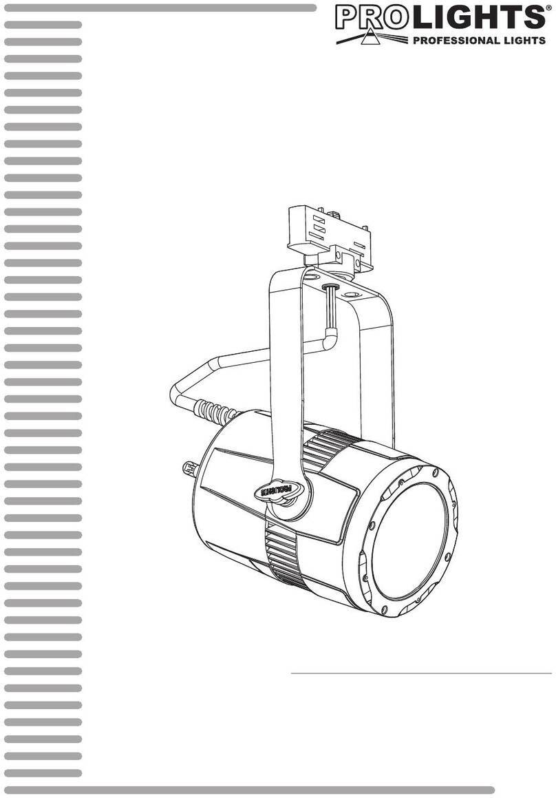 ProLights DISPLAYCOBTRWDDY2 user manual